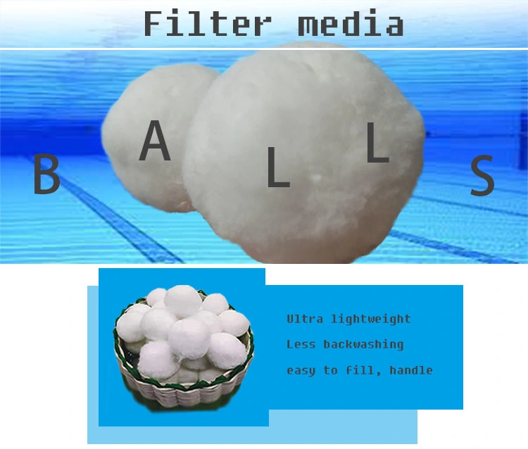 Industrial Water Filter Media Fiber Balls