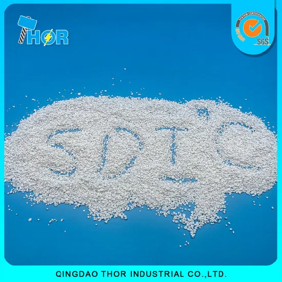 Factory Supply Chlorine Granular SDIC/Nadcc Granular 8